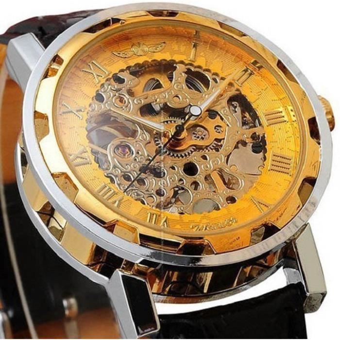 montre automatique squelette