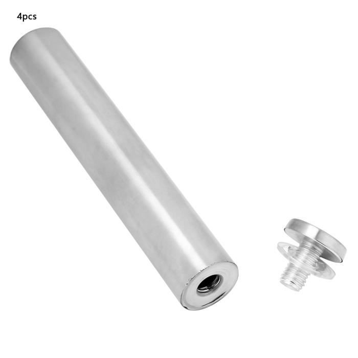 YOSOO entretoise de verre publicitaire 4 pièces en acier inoxydable ...