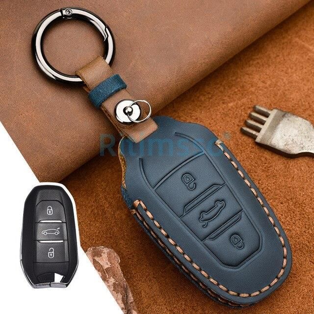 Porte-clés,Porte-clés de voiture en cuir pour hommes,1 pièce,haut de Porte-clés,Porte-clés de voiture en cuir pour hommes,1 pièce,haut de