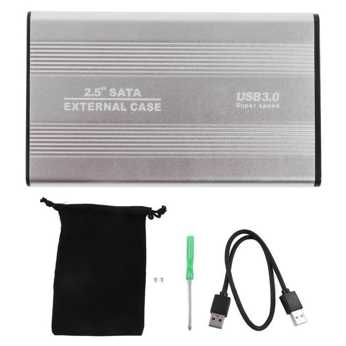 Lot De 10 Supports Pour Disques Durs/SSD 2,5 Pouces - Compatibles HDD Et SSD, Facile à Installer, Design Fin Pour Dissipation Thermique
