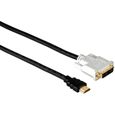 MCL Samar Câble HDMI Mâle (19PTS) / DVI-D Mâle 2M-1