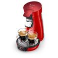 PHILIPS HD6564/81 SENSEO Viva - Machine à café à dosettes - Rouge-1
