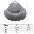 Chaise Étui pour Enfant Animal Motif - Sacs de Haricots Intérieur ou