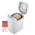 Machine à pain multifonctionnelle : 13 programmes, quantité de pâte personnalisable [blanc, 13 Programme, 550W]-1
