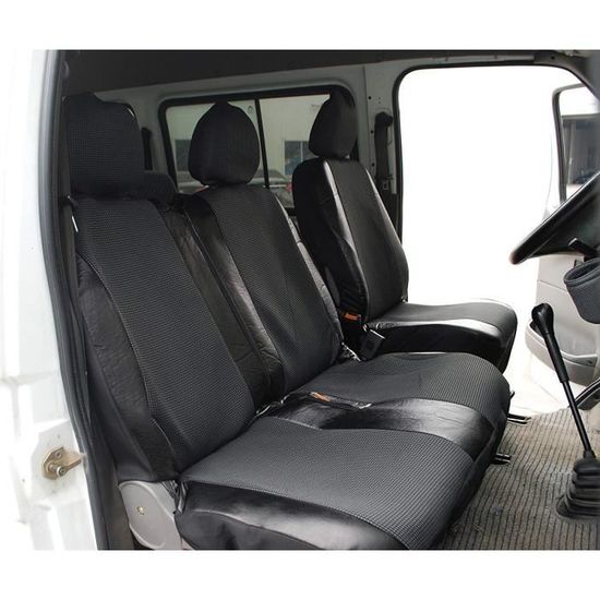 1 Eco Cuir Van Universel Housses De Siège Pour Opel Movano 2