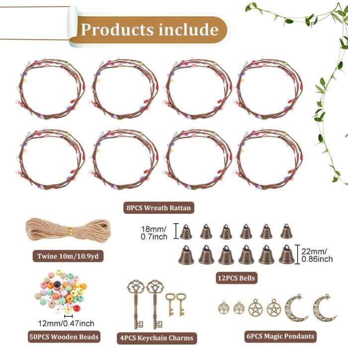 Kit de fournitures de sorcellerie pour sorcière - Bougies de sort - Pots à enchantements en cristaux - Herbes pour sort Kit de fournitures de sorcellerie pour sorcière - Bougies de sort - Pots à enchantements en cristaux - Herbes pour sort