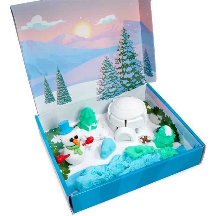 Kit 2 Moules à Briques De Neige Et Sable MUCKLILY – Pour Construire Igloos, Châteaux, Forts (16x10 Cm) - 7
