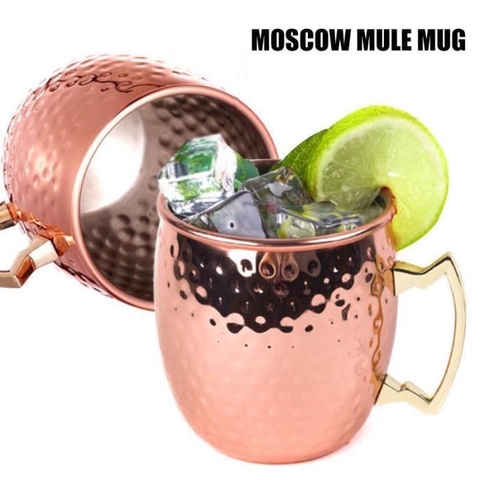 Verre Moscow Mule Lisse • Boutique du Cocktail