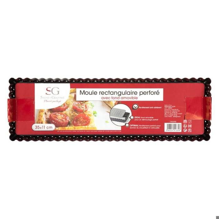 Moule à tarte 32cm avec couvercle