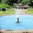 Pompe solaire YUENFONG 2W pour fontaine de bassin - Jardin, salle de bain d'oiseaux, décoration de jeu d'eau-2