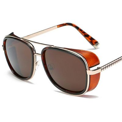 Lunettes De Soleil JRWDS Les femmes de Tony Stark Iron Man Aviator