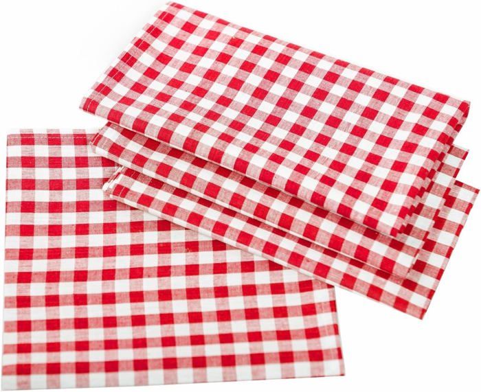 Nappe à Carreaux Style Maison de Campagne - Couleur et Taille au Choix