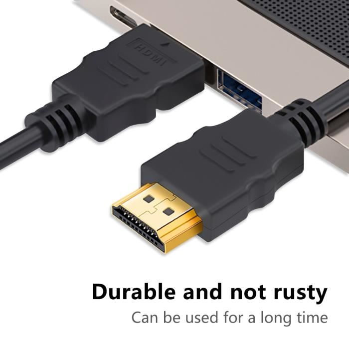 Plaque Murale HDMI 4 Ports 4K 60Hz - Panneau Femelle Pour TV, Ordinateur, Projecteur