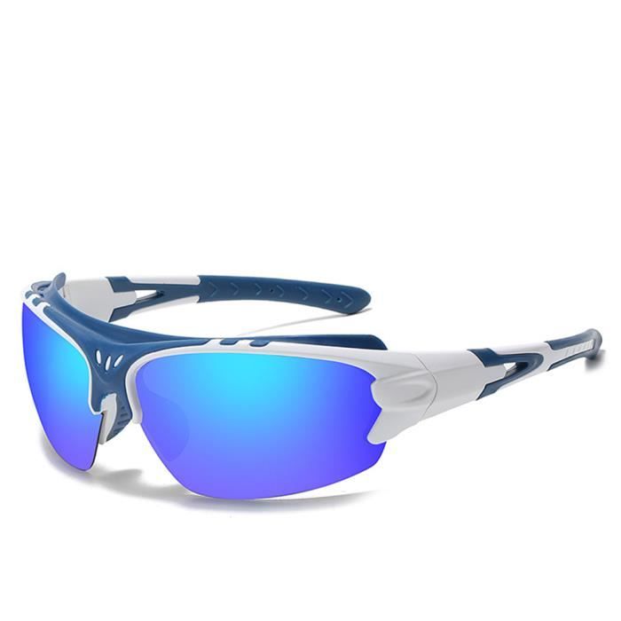 Lunettes de soleil Sport Homme Polarisées Bleu marque aviateur voiture velo  vtt cyclisme goggles sunglasses ado femme 2021 été stylé - Achat / Vente  lunettes de soleil Homme Adulte - Cdiscount