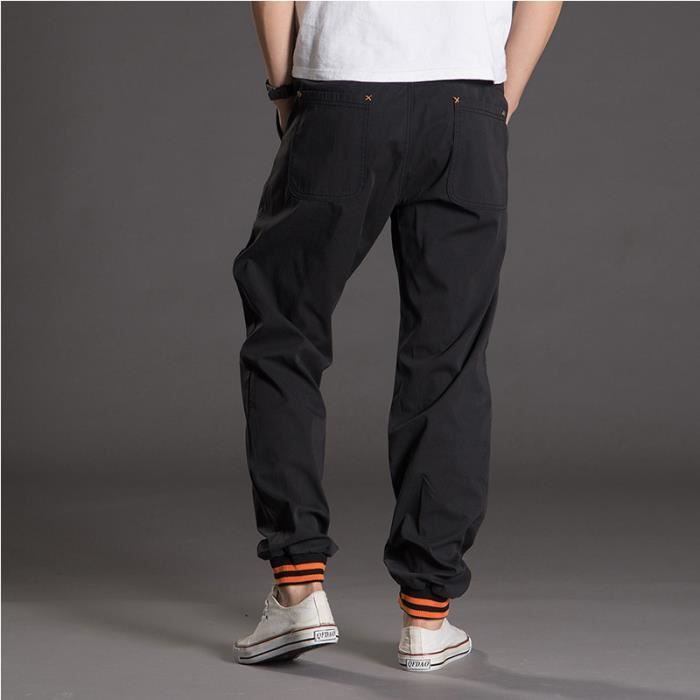 Pantalon sport homme bas droits - Cdiscount