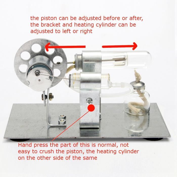 Basse Température Moteur Stirling Éducation Chaleur Vapeur Moteur Modèle Bricolage Jouet MK3382 Basse Température Moteur Stirling Éducation Chaleur Vapeur Moteur Modèle Bricolage Jouet MK3382
