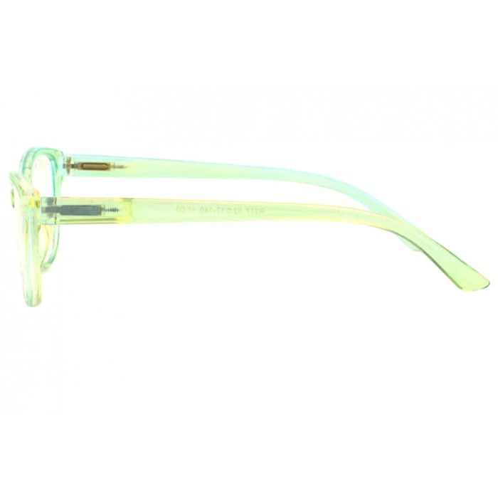 Lunettes De Lecture Vertes Transparentes - Dioptrie +1, Monture Fashion, Neuf Avec étiquettes