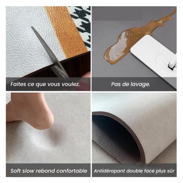 Tapis De Cuisine Doux Motif Gâteau - 50.8 X 78.7 Cm - Antidérapant, Lavable En Machine - Mousse Confortable - Pour Évier, Salle à Manger