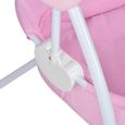 Akozon Berceau électrique Bébé berceaux électriques nouveau-né porte-bébé lit pour bébé prise USB bébé balançoire-3
