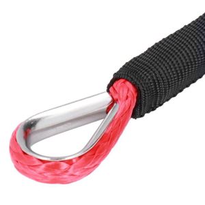 Câble Synthétique De Remorquage SK78 5mm X 15m Pour Véhicules Tout-Terrain - Résistant Et Léger