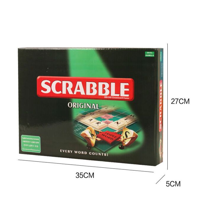 Scrabble Géant - Version Grand Format Pour Jouer En Famille Ou Entre Amis