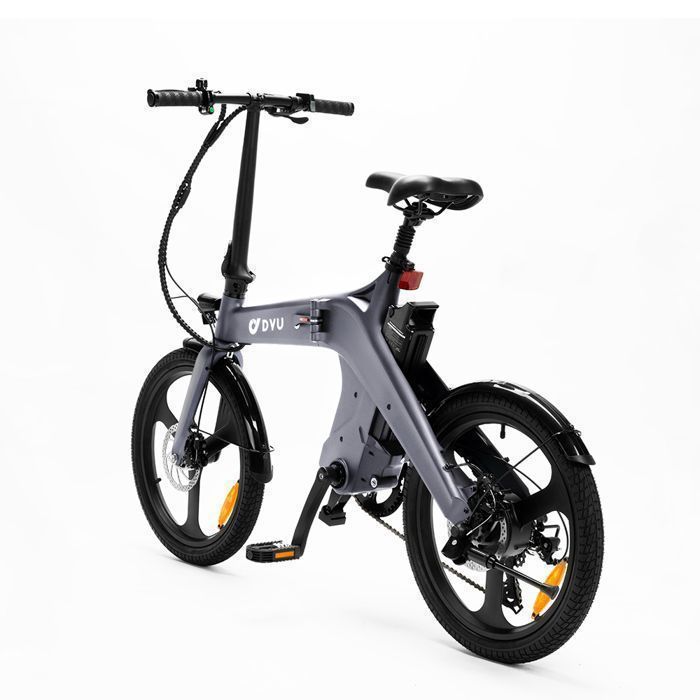 Vélo électrique DYU A16 – 16 Pouces, Pliable, Cadre Magnésium, Batterie 36V 10Ah, Autonomie 70 Km, Moteur 250W, Freins Double Disque
