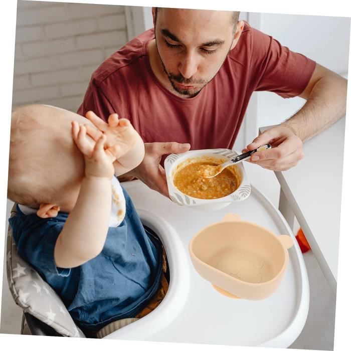 Assiette à ventouse pour bébé vaisselle alimentaire pour tout-petits  ustensiles de cuisine pour nourrissons rouge - Cdiscount Puériculture &  Eveil bébé