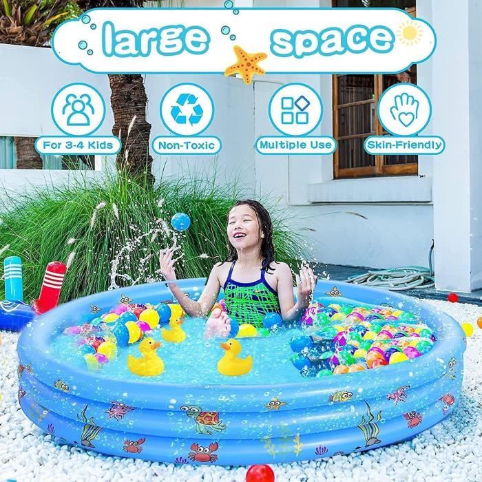 Piscine Gonflable pour Enfants,très Grande Piscine pour bébé Summer  KidsSwimming Pools to Replace Backyard Pool Gonflable Water Pool -  Cdiscount Jeux - Jouets