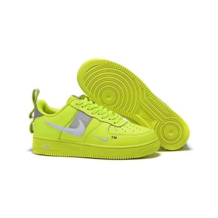Nike Air Force 1 07 LV8 Utility Unisexe Fluorescent Vert Vert fluorescent Cdiscount Sport