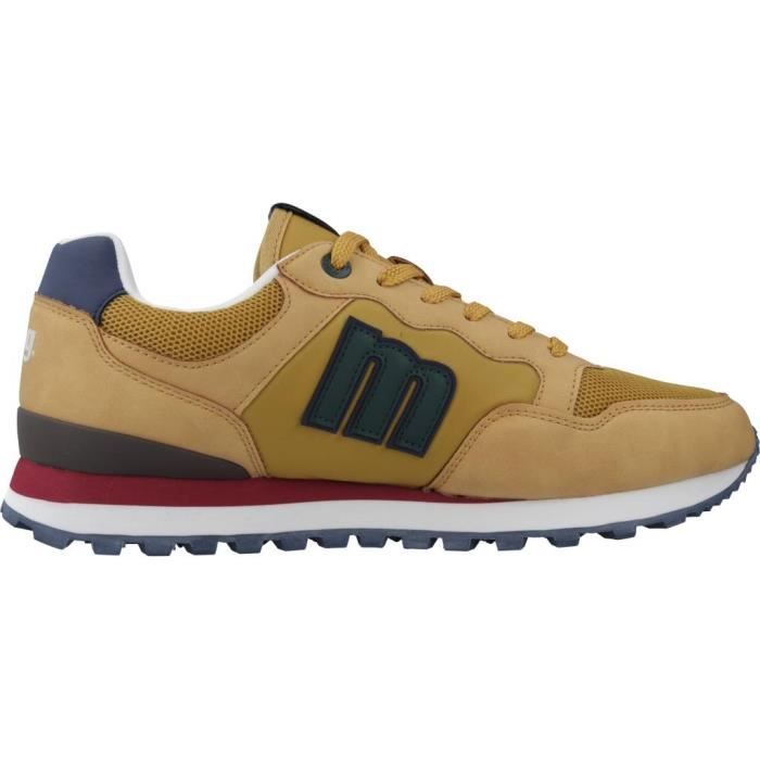 Basket MTNG Jaune Homme Mod le 118539 Tige Synth tique
