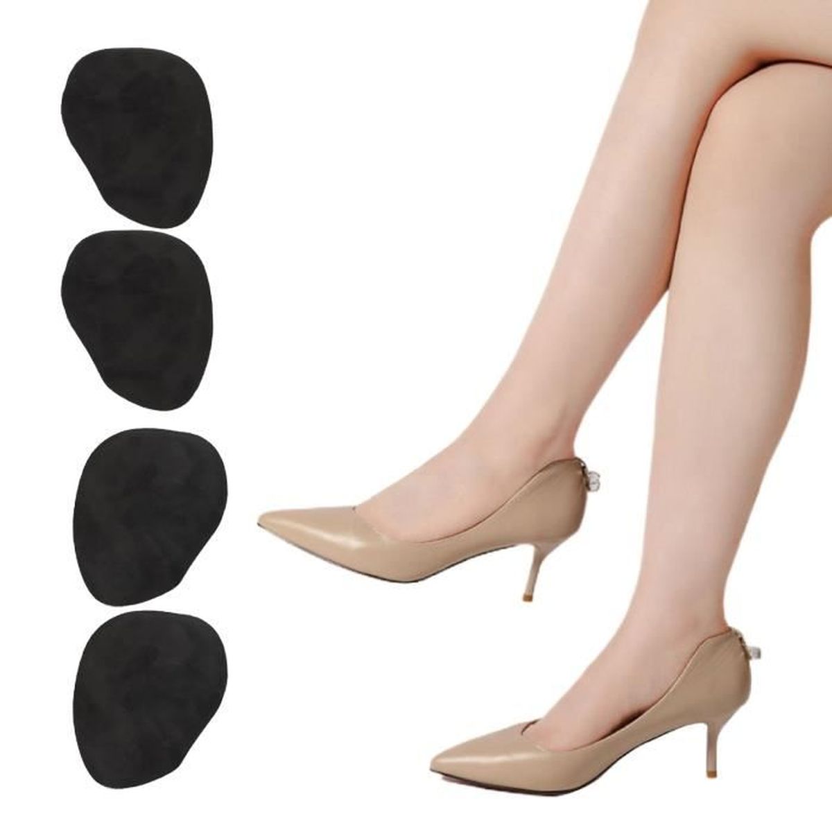 Talons Demi Semelle Gel Demi-semelle Gel Pour Chaussure Semelle