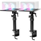 Supports d'Enceintes pour Bureau - DURONIC - SPS25 - Hauteur Ajustable - Inclinable et Rotatif