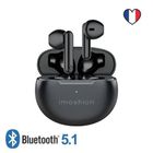 Ecouteur Sans Fil - IMOSHION - TWS-i2 - Bluetooth 5.1 - Autonomie Extra Longue - Noir