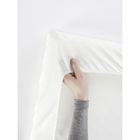 BABYBJORN BABYBJÖRN Drap-housse pour le Lit Parapluie, Blanc