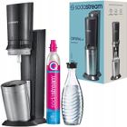 Machine à soda - Sodastream - Crystal 3.0 - Noir - Carafe en verre 0,6 l - CO2 rapide