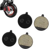 Jeu de 4 Plaquettes de Frein pour Trottinette électrique, Plaquette de Frein Semi-métal - Pièces de Rechange de Frein à Disque