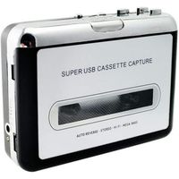 USB Cassette Tape to MP3 Converter CD Capture o Lecteur de Musique Lecteur de Bande Portable[179]