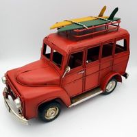 DynaSun Art PickUp, modèle de voiture vintage vintage en métal, collection au 1:20 échelle 26 cm