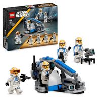LEGO® Star Wars 75359 Pack de Combat des Clone Troopers de la 332e Compagnie d’Ahsoka, Jouet avec Véhicule Speeder