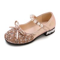 Ballerines à Talon Enfant Fille - Marque - Modèle - Rose - Polyuréthane - Chaussures de Princesse