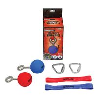 Balles Ninja pour Enfant - SLACKERS - Rouge et Bleu - Ø 6.35 cm - Développement de la force de préhension