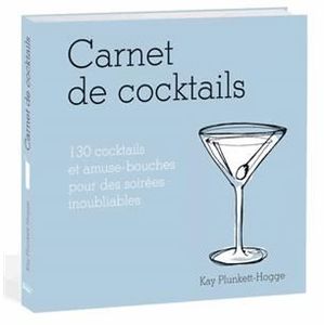 LIVRE VIN ALCOOL  Carnet de cocktails