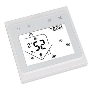 THERMOSTAT D'AMBIANCE Akozon Thermostat intelligent Thermostat WIFI Programmable Intelligent avec écran LCD, Contrôle Précis de la bricolage thermostat