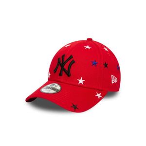 casquette ny rouge