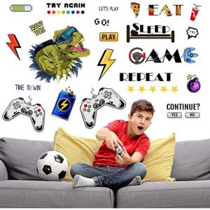 stickers muraux jeu vidéo gamer - TenStickers