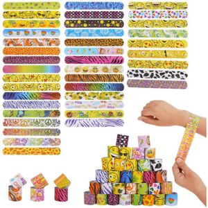 Slap Bracelet Enfant,Slap Bracelet Enfant Fille,Bracelet à Claquer Personnalisé,Slap Bracelets à Claquer,Décorations de Fête Faveurs,Bracelet à Claquer Enfant 