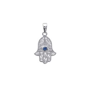 Charm Pendentif en Argent Main De Fatima