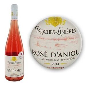 VIN ROSE Vin rosé d'Anjou 10°5 Roches linières 75cl