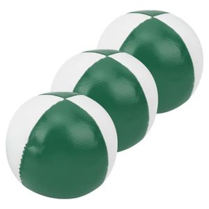 BALLE DE JONGLAGE Balles de jonglerie en cuir PU - CUQUE - 3pcs - Ve