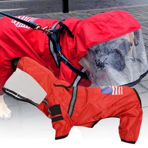 PROTECTION DES PATTES ESTINK Imperméable pour chien de compagnie Imperméable pour animaux de compagnie combinaison de pluie imperméable vêtements de